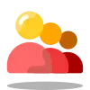 Icon for happy clients by Visa King